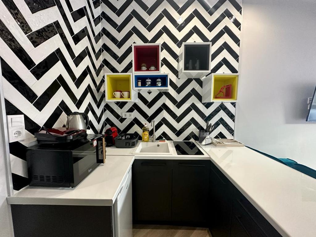 Ermou Funky Lofts Lägenhet Aten Rum bild