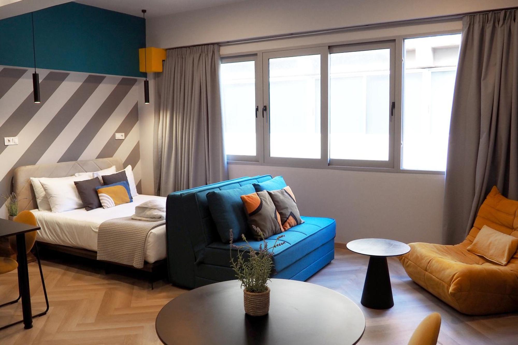 Ermou Funky Lofts Lägenhet Aten Exteriör bild