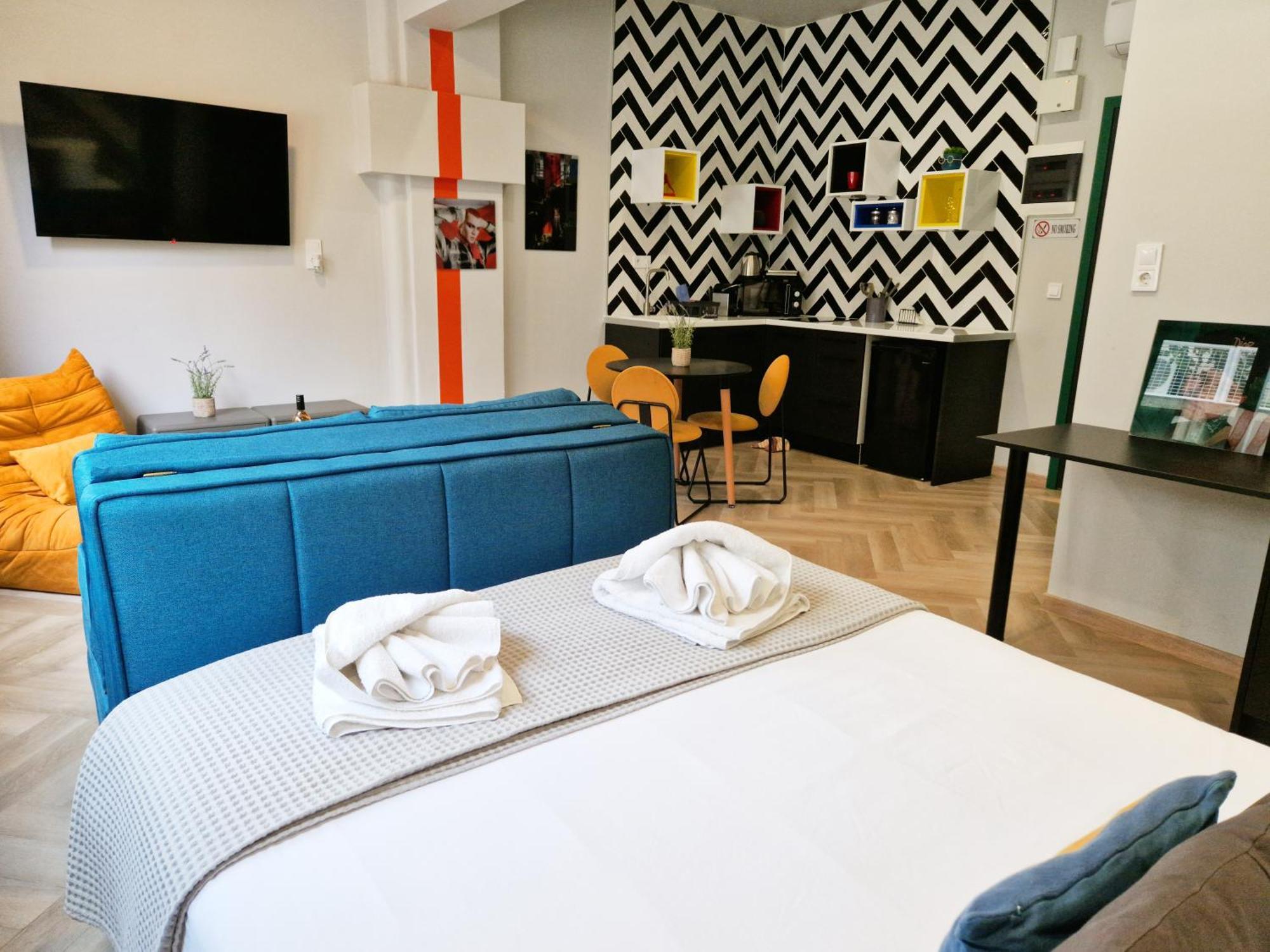 Ermou Funky Lofts Lägenhet Aten Exteriör bild