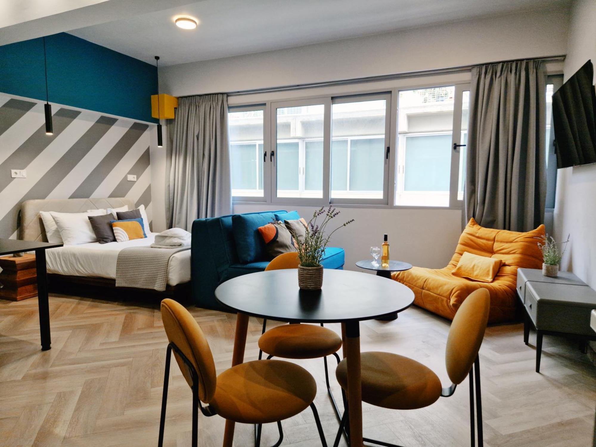 Ermou Funky Lofts Lägenhet Aten Exteriör bild